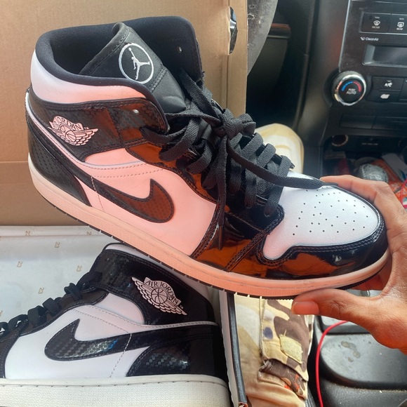 Jordan Shoes Black And White Jordan Mids Poshmark